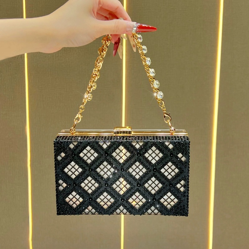 Elegante smaragdgroene strass- - Event Party Box recensie en prijs