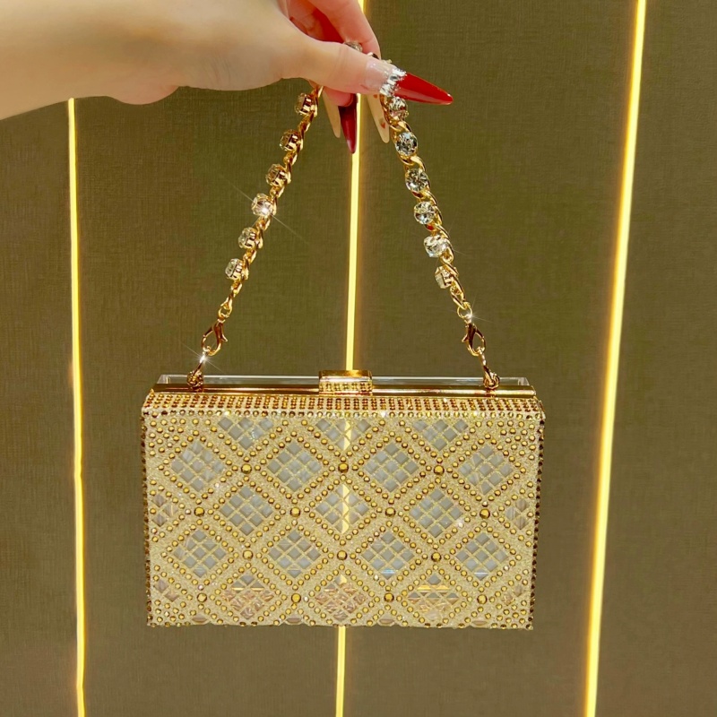 Elegante smaragdgroene strass- - Event Party Box recensie en prijs