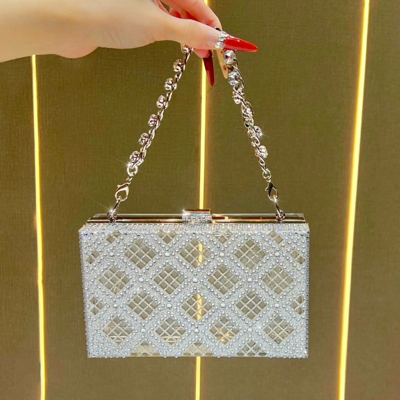 Elegante smaragdgroene strass- - Event Party Box recensie en prijs