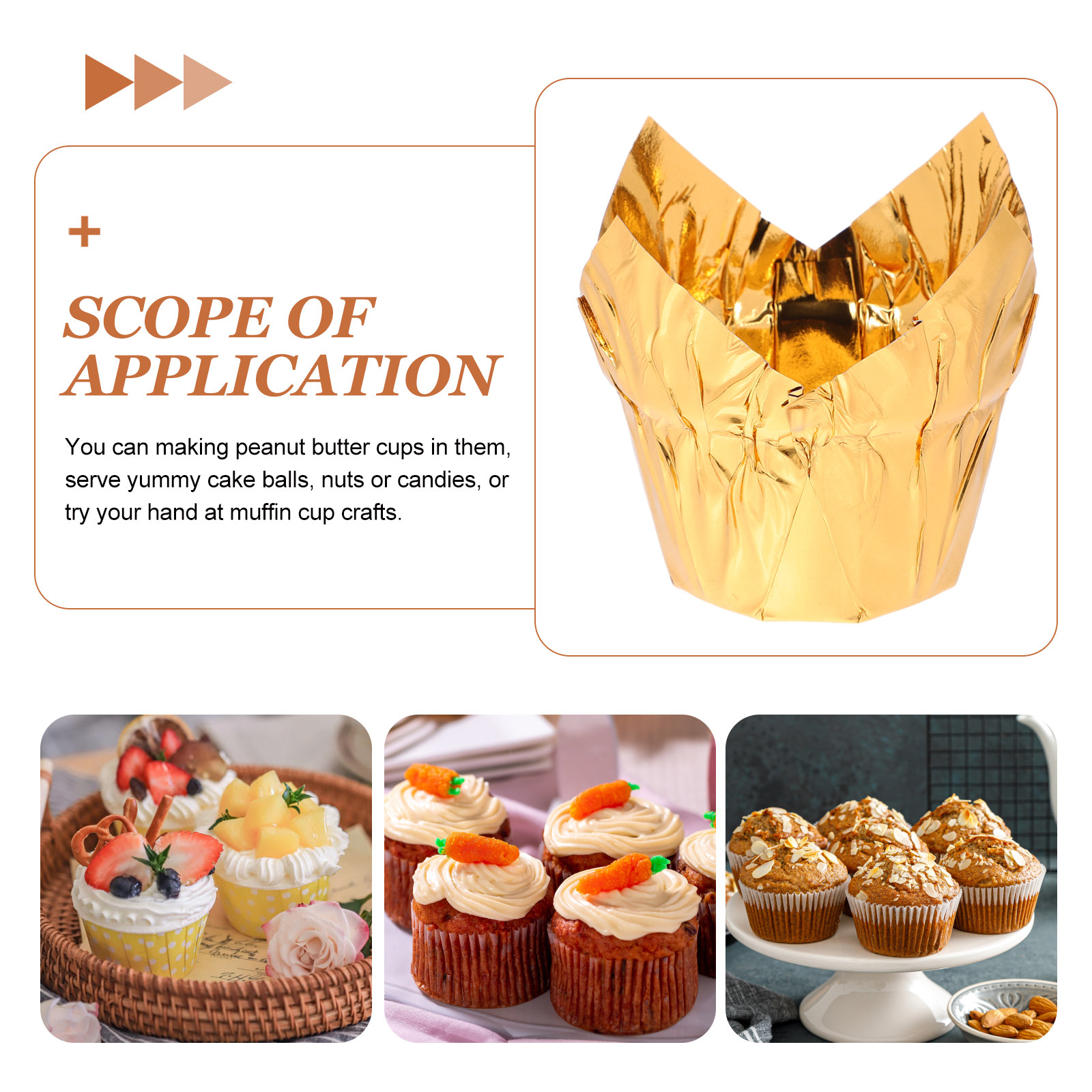50 stuks gouden cakevormpjes v - Plastic Cup 50Pcs recensie en prijs
